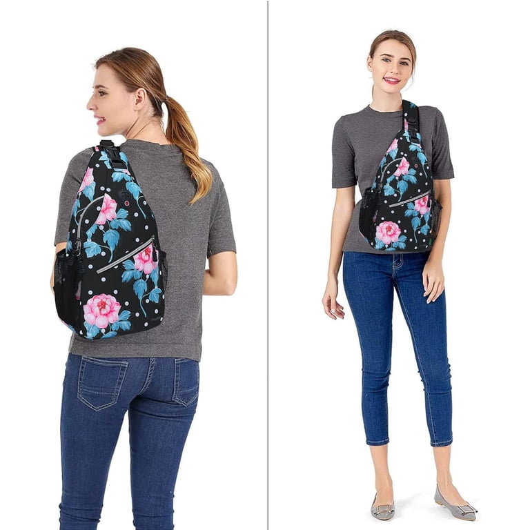 MOSISO Sling Backpack Multipurpose Crossbody Shoulder Bag 