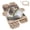 B, variant on 1500 Piece Puzzle Board With Cover And 8 Drawers , 34" X 26" Wooden Rotating Jigsaw Puzzle Table, Fold Spinning Puzzle Boards For Adults