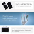 thumbnail image 4 of 10 protectores de dedos elásticos para jugadores de baloncesto voleibol, nailon, protectores de dedos de baloncesto, 4 of 5