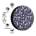 thumbnail image 5 of Rv Spare Tire Cover 17 inch - Watercolor Marine Animals Tire Covers for Trailers, Adjustable Camper Spare Tire Cover, 5 of 7