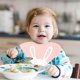 thumbnail image 2 of Baby Bib Cotton Drool Bib for Feeding 8Pcs Assorted Colors, 2 of 5