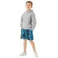 thumbnail image 6 of BZSMCE Adjustable Drawstring Casual Shorts With Blue Python Pattern Pattern, 6 of 9