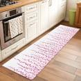 thumbnail image 2 of Pink 2'x6' Runner Rugs for Hallway Kitchen Bedside Non Slip Washable, Polka Dots Watercolor Abstract Art Entryway Rug Runners with Rubber Backing, Long Carpet Runner for Laundry Room, 2 of 8