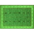 thumbnail image 1 of Ahgly Company Indoor Rectangle Oriental Green Traditional Area Rugs, 2' x 5', 1 of 4