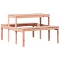 thumbnail image 4 of vidaXL Picnic Table 110x134x75 cm Solid Wood Douglas, 4 of 5