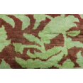 thumbnail image 5 of Overdyed Babür Green/Rust Rug, 8'0" x 9'9", 5 of 7