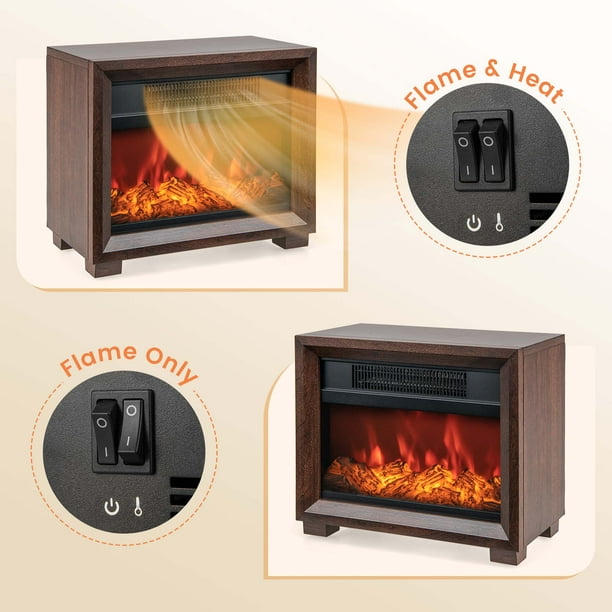 Portable wood fireplace discount