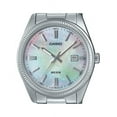 thumbnail image 3 of Casio Reloj Estándar Analógico de Acero Inoxidable con Baño de Iones y Cuarzo con Nácar MTP-1302DS-7AV para Hombre, 3 of 4