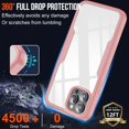 thumbnail image 3 of for Phone 15 Pro case Clear Case 360° Full Body Protective Shockproof Anti-Scratch Phone Case Cover for15 Pro case 5G Slilcone TPU Slim Fit Thin for Phone 15 Pro Phone case, 3 of 14