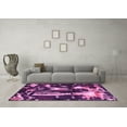 thumbnail image 3 of Ahgly Company Indoor Rectangle Oriental Pink Modern Area Rugs, 4' x 6', 3 of 4