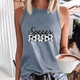 thumbnail image 2 of Giftesty Tank Tops for Women Fashion Casual Printed Sleeveless Blouse Round Neck Sexy Slim Pullover Tops, 2 of 4