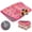 White+pink+coffee-M-35"×24", variant on Pet Blankets Blue+yellow+black M-35"×24" For Small Pets