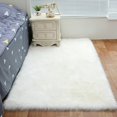 thumbnail image 4 of Faux Fur Rug Soft Fluffy Rug  Shaggy Rugs Faux Sheepskin Rugs Floor Carpet For Bedrooms Living Room Kids Rooms Decor, 4 of 9