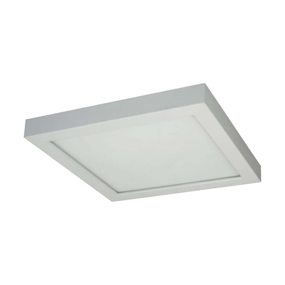 Satco 29340 - 18.5W/LED/9''FLUSH/27K/SQ/WH S29340 Indoor Ceiling LED Fixture