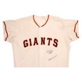 thumbnail image 2 of Willie Mays 1965 MVP Signed San Francisco Giants Game Used Jersey PSA DNA COA, 2 of 11
