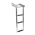 thumbnail image 3 of koolsoo 3 Step Boat Ladder Boarding Ladder Folding Ladder Swim Ladder Pontoon Ladder, 3 of 9