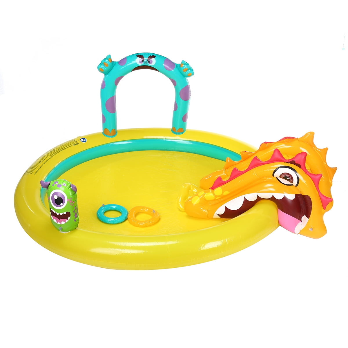 Intex Dinoland Inflatable Play Center 31" X 90" X 44" for Ages 3 Free