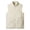 White, variant on Women's Polar Vest Jacket Full-Zip Warm Sleeveless Outwear Color: White Size: XXXXL