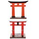 thumbnail image 5 of 2 piezas de artesanías de puerta Torii japonesas, mini decoraciones de puerta Torii, mini adornos de puerta Torii para casa, 5 of 5