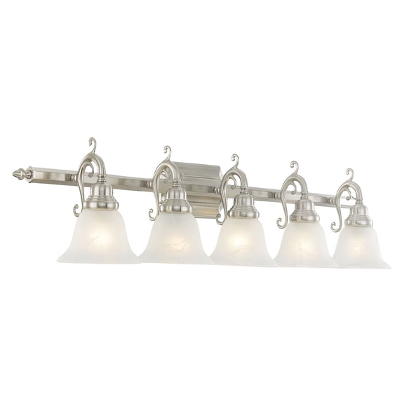 Livex Lighting French Regency Bath Light in Brushed Nickel