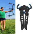 thumbnail image 4 of Compound Bow Holder, Convenient Storage Outdoor Archery Stand Rubber Soft  For Outdoor Racing Long, 4 of 8