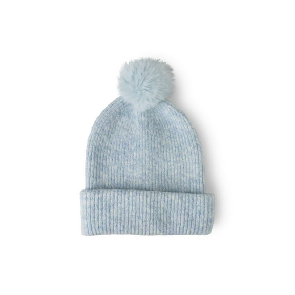 Britt's Knits Powder Oversized Knit Pom Hat - Blue (Women's)