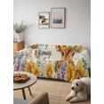 thumbnail image 6 of Spring Cow Couch Cover for Dogs, Summer Sunflower Botanical Rustic Washable Sofa Covers Slipcover for Pets Dogs Futon Cover, Couch Recliner Covers, Oversized Chair Slipcover 71"x91", 6 of 9