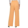 thumbnail image 2 of DKNY Womens Side Zip Flat Front Wide Leg Pants, 2 of 2