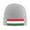 Gray, variant on Hungarian Flag Beanie Hat Men Women Warm Printed Cap Knit Beanies Hats Outdoor Winter Deep Heather