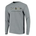 thumbnail image 2 of Women's  Gray UCF Knights Christmas Elements Comfort Colors Long Sleeve T-Shirt, 2 of 3