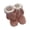 Pink, variant on Adult Bunny-Ear Plush Indoor Floor Boots, EU Size 38-40, High-Top Ankle Coverage, Plush Fabric and Flexible Sole, Long Bunny-Ear Accents, Camel