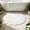 White-Free Size/WH, variant on Flower Shaped Bathroom Floor Mat 23x23in Soft Absorbent Non Slip Anti Skid Bath Rug Decorative Waterproof for Home Entrance