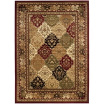 SAFAVIEH Lyndhurst Oliva Floral Area Rug, Multi/Red, 9' x 12'