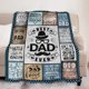 thumbnail image 2 of LHSHID Dad Gifts from Son Daughter Men Gifts for Dad Best Dad Ever Gifts Dads Birthday Gifts Dad Gifts for Father's Day Christmas Dad Blanket 60"x80", 2 of 6