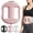 Black, variant on CHENjy Deep Tissue Fascia Ring, Yoga Muscle Massager with 8 Intensity, USB C Rechargeable Recovery Tool for Full Body, Pink