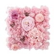 thumbnail image 1 of Premium Silk Roses and Hydrangeas Elegant Artificial Flower Wall Panels, 1 of 9
