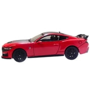 2024 Ford Mustang Dark Horse Red with Black 2025 Greenlight Waltersons Expo Exclusive 1/64 Diecast Model Car by Greenlight