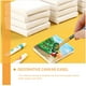 thumbnail image 5 of GOOHOCHY 2 conjuntos de mini lienzos decorativos Crafted Diy Mini Cascos delicados Caballas de lona delicadas, 5 of 7