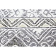 thumbnail image 4 of Bashian R131-IVGY-4X6-AL125 3 ft. 6 in. x 5 ft. 6 in. Valencia Collection Transitional 100 Percent Wool Hand Tufted Area Rug, Ivy & Grey, 4 of 6
