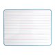 thumbnail image 1 of Pizarra de borrado en seco de doble cara Mini tablas blancas 9x12 pulgadas Borde azul Sunnimix pequeña pizarra blanca, 1 of 6