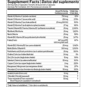 Immunotec Multi+ Resveratrol Full Spectrum Dietary Supplement, 60 Capsules