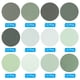 thumbnail image 3 of Uxcell Papel para Scrapbook de 1.81x11.81 pulgadas, 24 Hojas de Papel de Manualidades de Estilo Bosque a Doble Cara, Verde Gradiente, 3 of 7