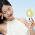 thumbnail image 4 of V10 PRO 1200mAh Multi-function Convenient Portable Fan,Glacier White, 4 of 5