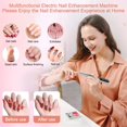 thumbnail image 4 of Taladro de uñas eléctrico NAILGIRLS 35000 rpm para uñas acrílicas, 4 of 7