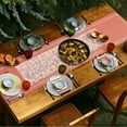 thumbnail image 4 of Shisuyan Cloth Table Runner Rose Gold Polyester 1Pack 18X1.1X0.004In For Holidays Daily Life, 4 of 9