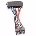 thumbnail image 1 of Cable de conexión de fuente de alimentación de 2 piezas [1x fuente de alimentación ATX macho de 14 polos - 1x fuente de alimentación ATX hembra de 24 polos], 1 of 4