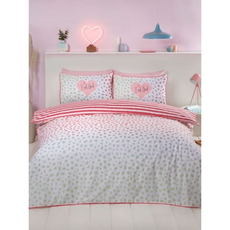 Dog Dalmatian Puppy Pattern Print Duvet Cover Bedding Set