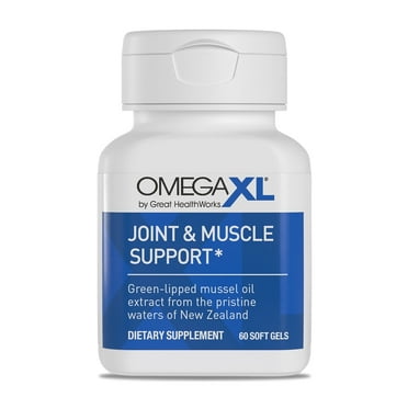 OmegaXL, Supplement Green-Lipped Mussel Oil - 60 Softgels