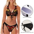 thumbnail image 3 of Dreamtimes Starfish on Beach Sand Bikinis Swimsuit Set for Women, Large, 3 of 7