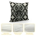 thumbnail image 4 of Nawypu  Aztec Throw Pillow Cover Ethnic Pattern with American Motifs in Black and White Colors Fabric for Couch Bed Sofa Car Waist Cushion Cover  Pillow Case, 4 of 5